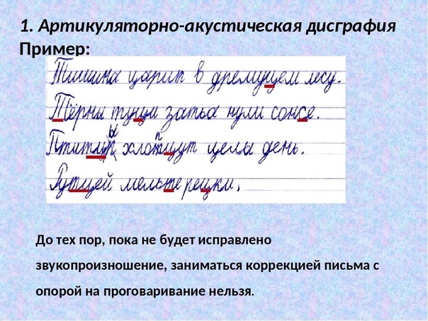 Трудности обучения письму и чтению в начальной школе