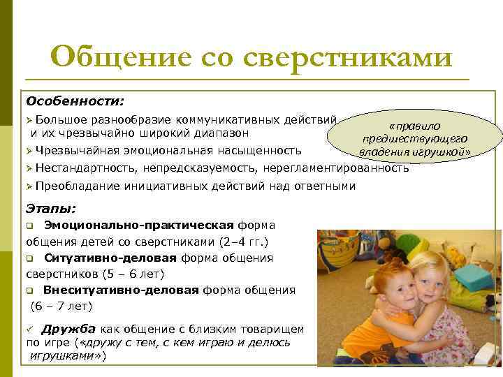 Особенности развития общения детей раннего возраста со сверстниками | современный детский сад  | сертификаты для воспитателей / академия дошкольного образования
