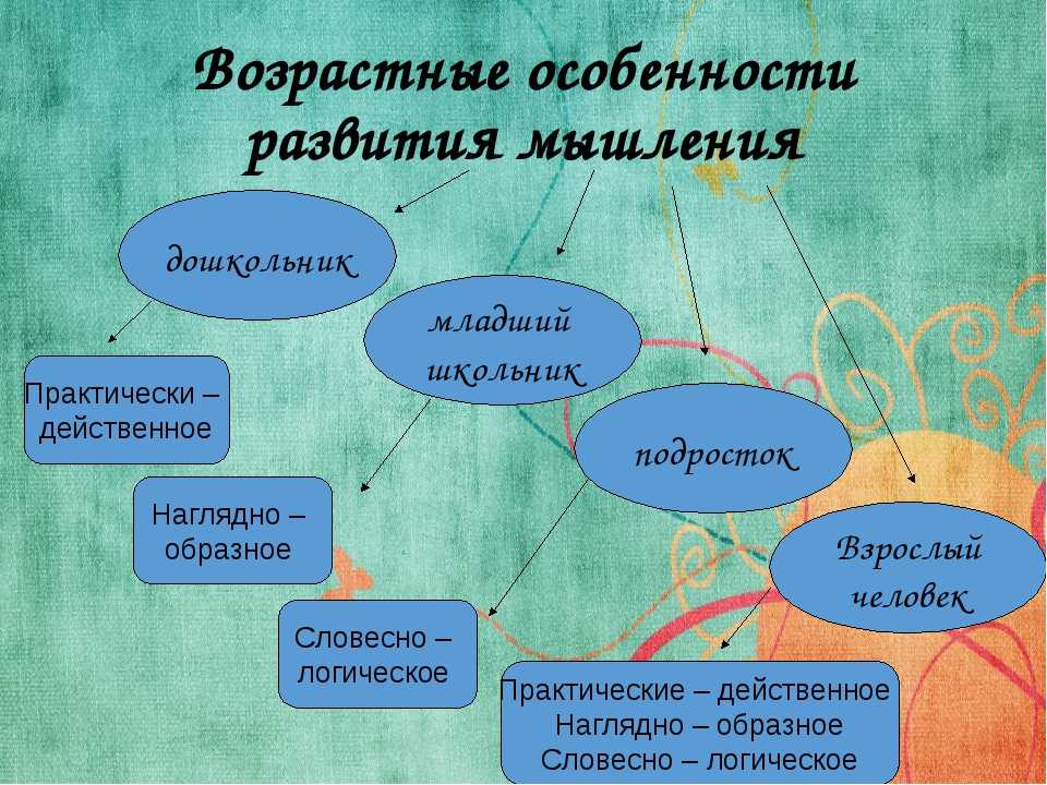 Развитие мышления у детей дошкольного возраста - статьи о развитии детей