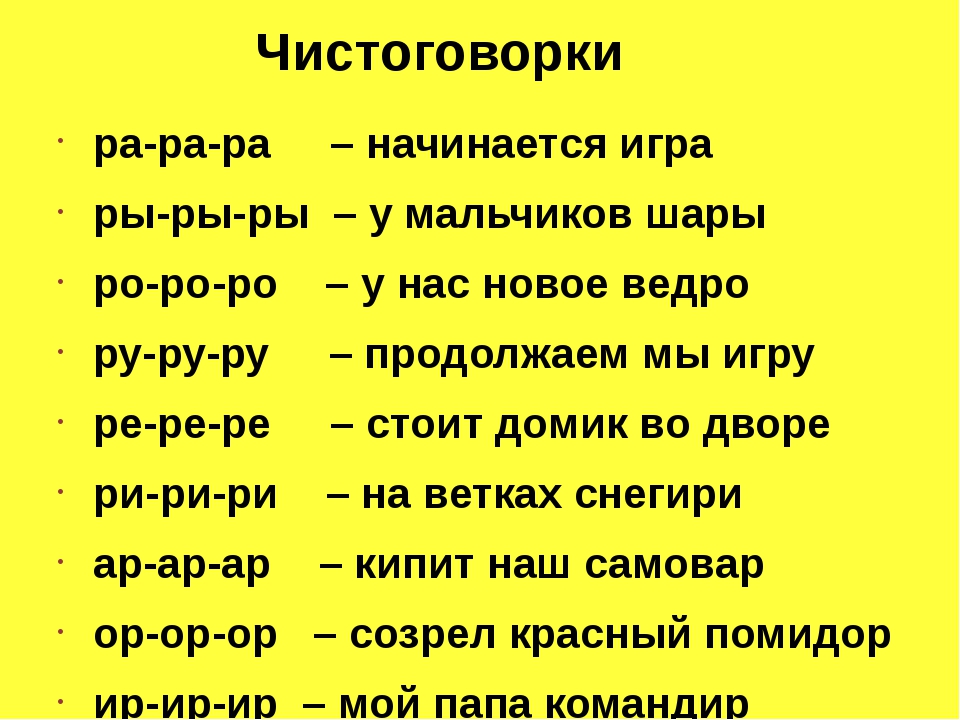 Развитие речи и дикции с помощью скороговорок и чистоговорок: упражнения на трудные буквы для детей разного возраста