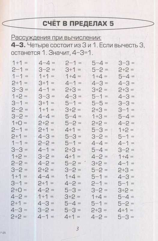 Как научить ребенка считать в уме (1-2 класс) — методика и примеры