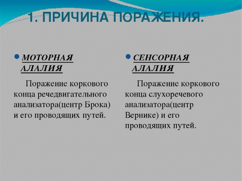 Сенсомоторная алалия у детей — признаки, диагностика и лечение