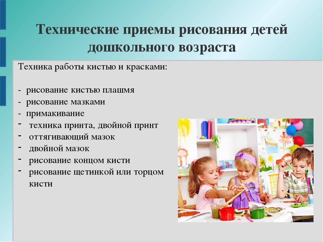 Креативные техники нетрадиционного рисования для детского сада
