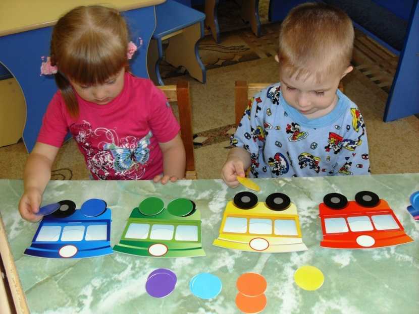 Развивающие игры для детей 3-4 лет в детском саду