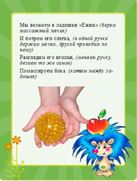 Картотека игр  с шариком и с кольцами су – джок - мбдоу «детский сад № 26»