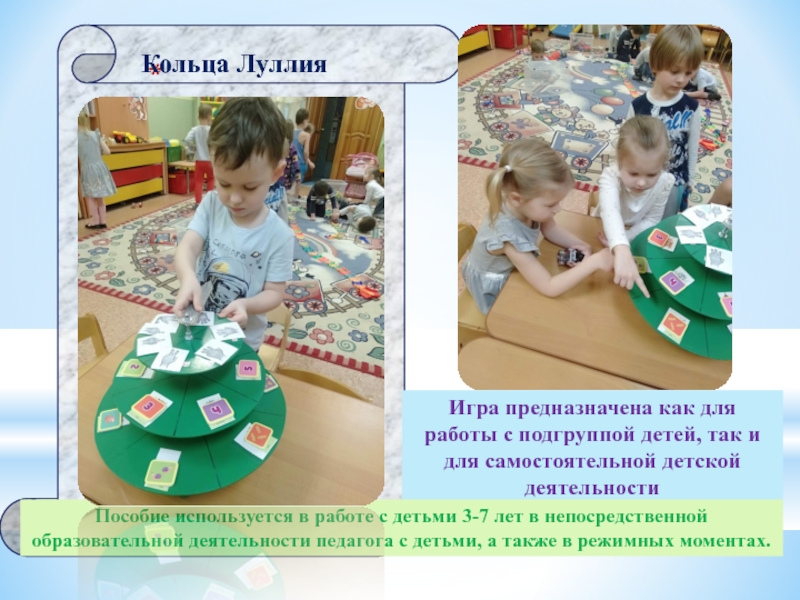 Цель мастер класса знакомство воспитателей с игровой технологией Круги Луллия