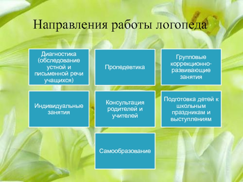 Система коррекционно-логопедической работы в школе