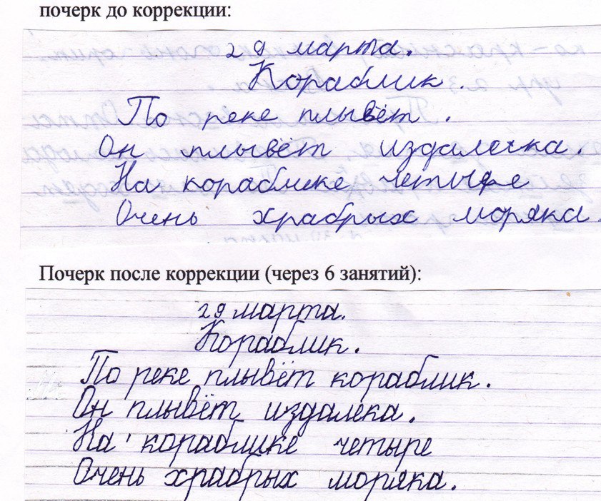 Причины плохого почерка у ребенка: нейропсихология