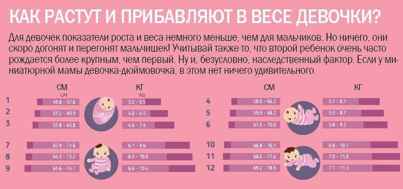 Рост и вес малыша: все ли в порядке?. вес и рост малышей: о чем стоит и не стоит беспокоиться?