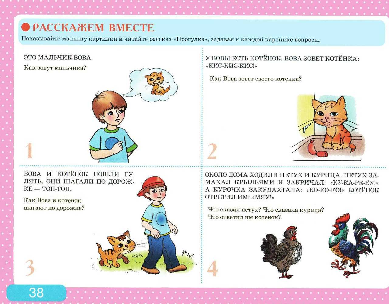 Речевое развитие детей 2-3 лет | дошкольное образование  | современный урок