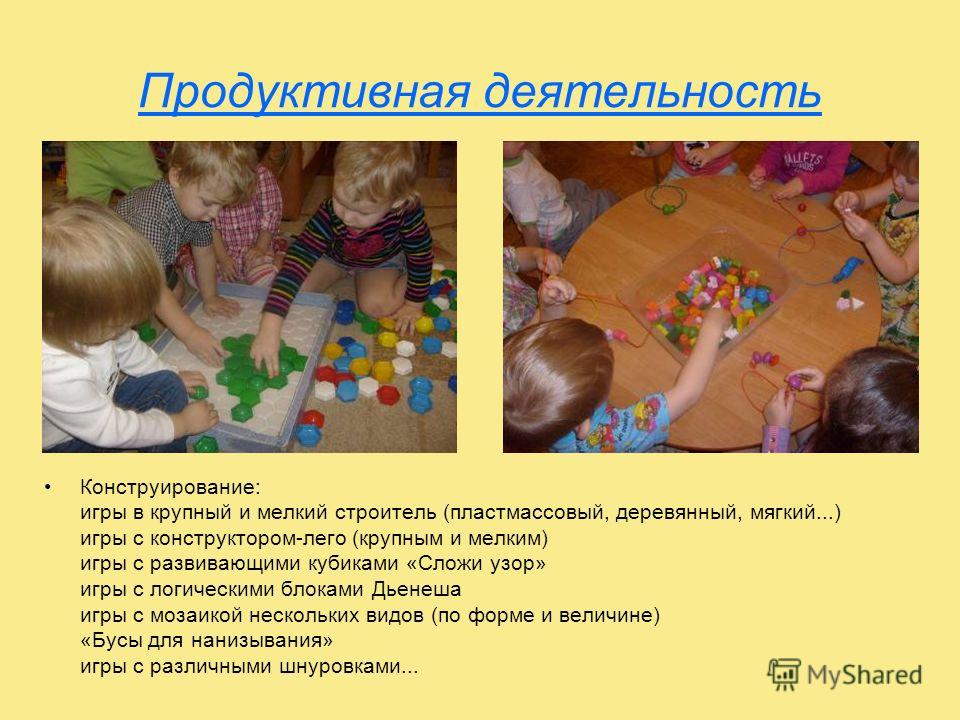 Игровая деятельность ребенка в дошкольном возрасте