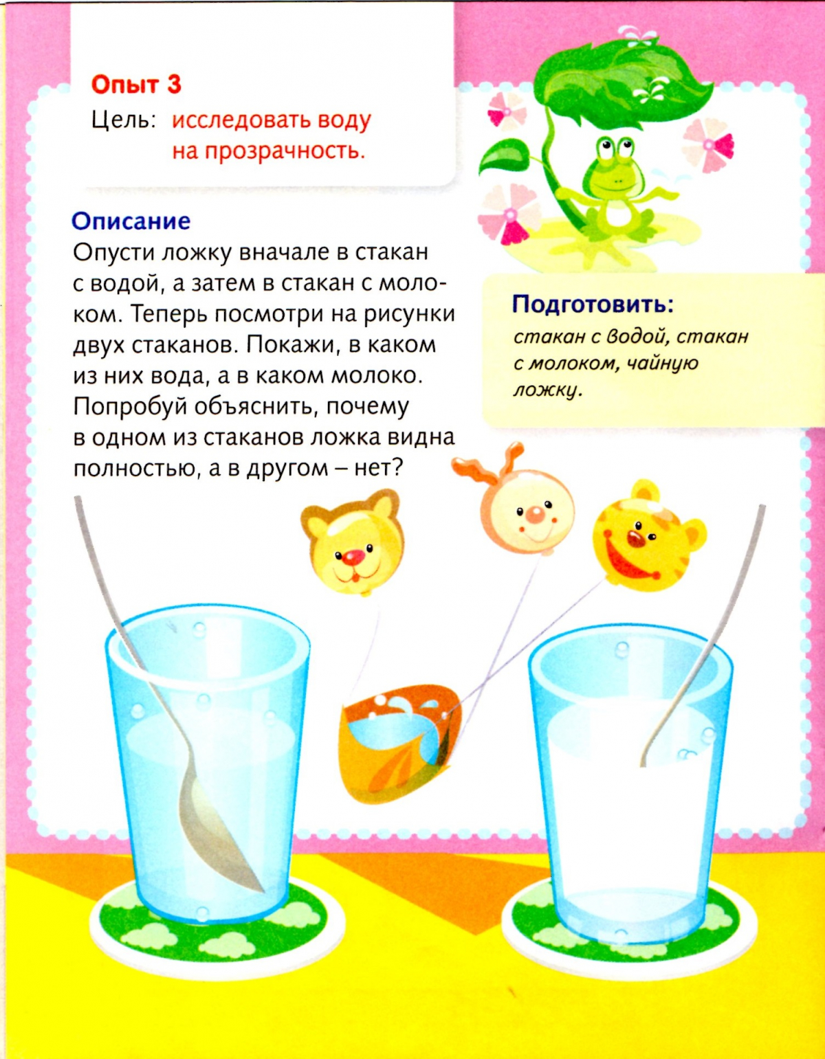 Конспект занятия «опыты с водой» | конспекты занятий, оод  | воспитатель ру — для воспитателей и педагогов доу. официальный сайт журнала «воспитатель»