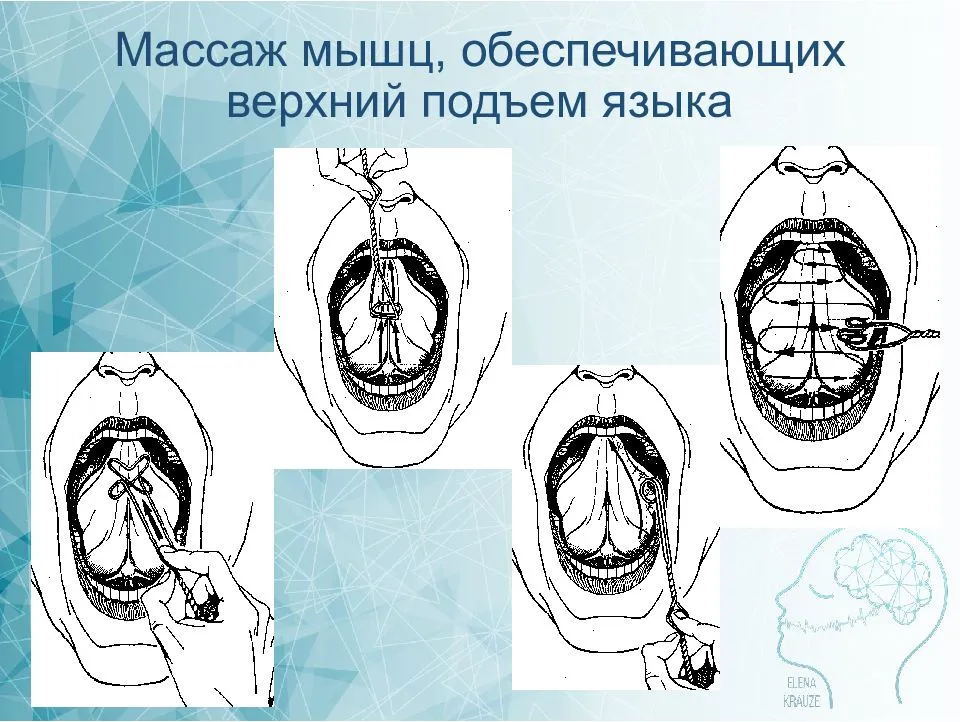 Логопедический массаж для детей: виды, техники, применяемые в домашних условиях