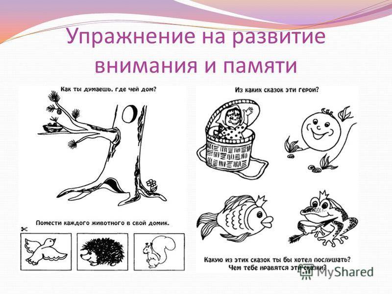 ➤ специфические особенности памяти у детей с зпр