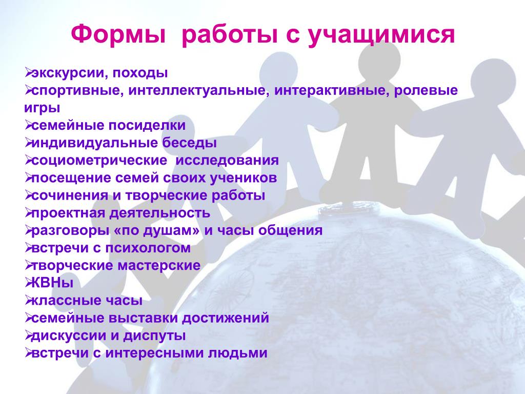 Классный час как одна из главных форм воспитания в школе. воспитателям детских садов, школьным учителям и педагогам - маам.ру